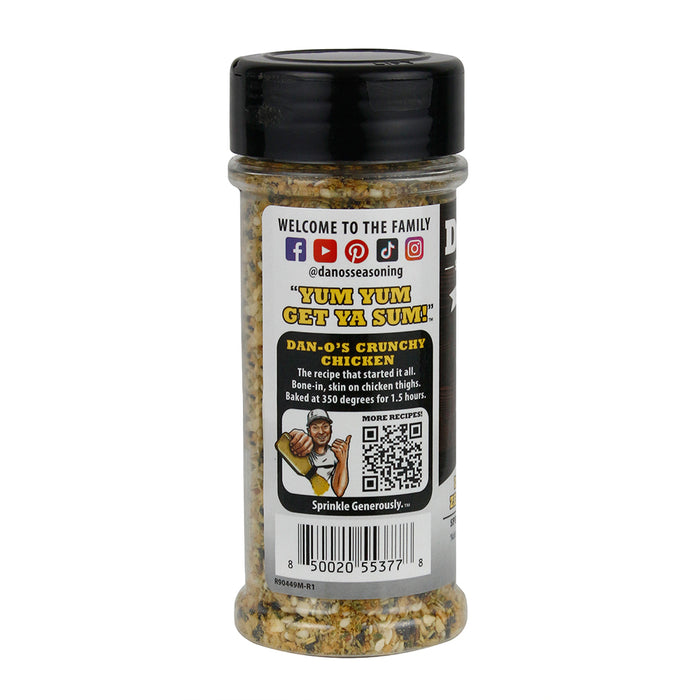 Dan-O's Spicy Original Low Sodium Seasoning 3.5 Oz Bottle Gluten Free — The  Big BBQ Co.