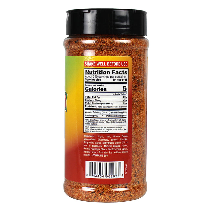 2 Gringos Chupacabra Pineapple Mango Habanero All Purpose Seasoning 12 Oz