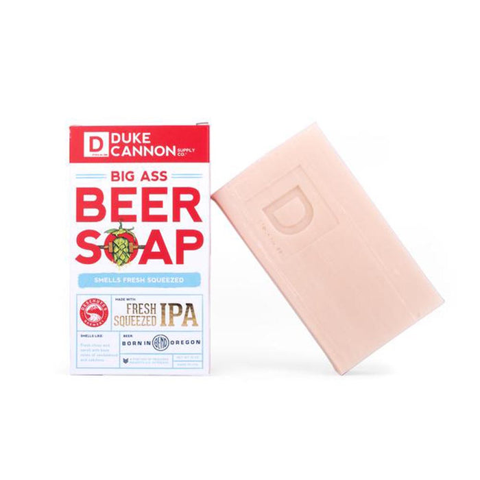 Duke Cannon Big Ass Beer Soap 10 Oz Bar Deschutes Fresh Squeezed IPA 01IPABEER