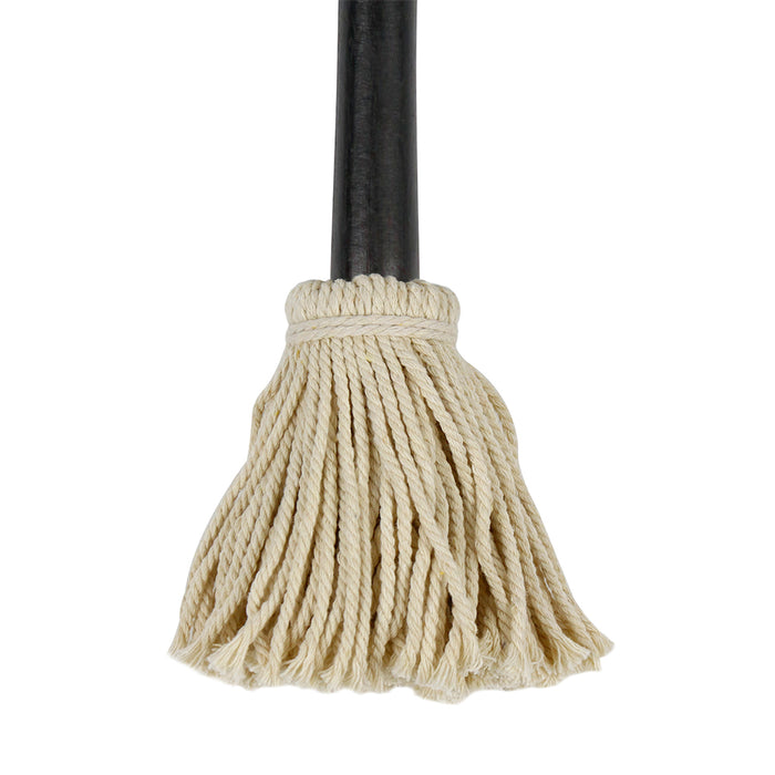 Mr. Bar-B-Q Old Fashioned Basting Mop Brush Hardwood And Cotton W/ Hanging Loop