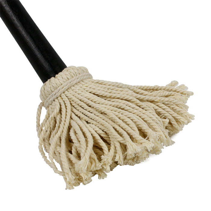 Mr. Bar-B-Q Old Fashioned Basting Mop Brush Hardwood And Cotton W/ Hanging Loop