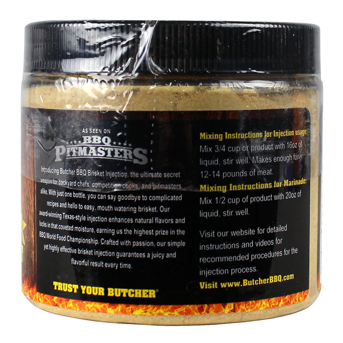Butcher BBQ Original Brisket Injection Marinade 14.5 oz Gluten Free Competition
