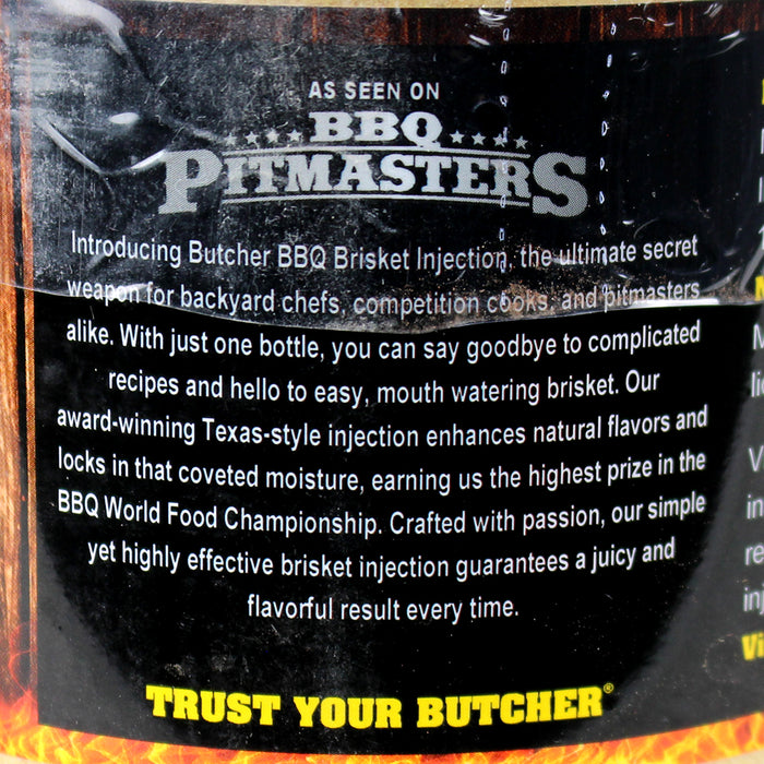 Butcher BBQ Original Brisket Injection Marinade 14.5 oz Gluten Free Competition