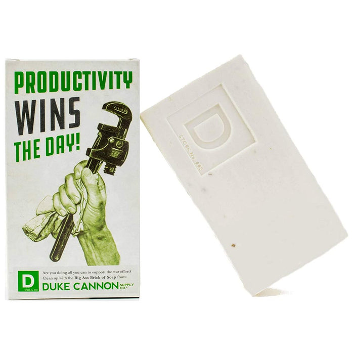 Duke Cannon Big Ass Brick of Soap Productivity 10 Oz Limited Edition 03WHITE1