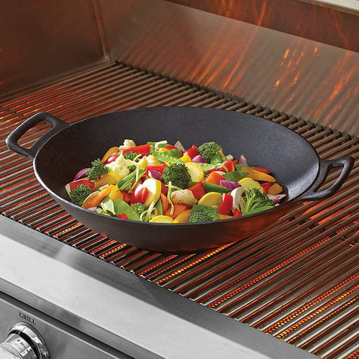  Mr. Bar-B-Q Cast Iron Fajita Skillet Set