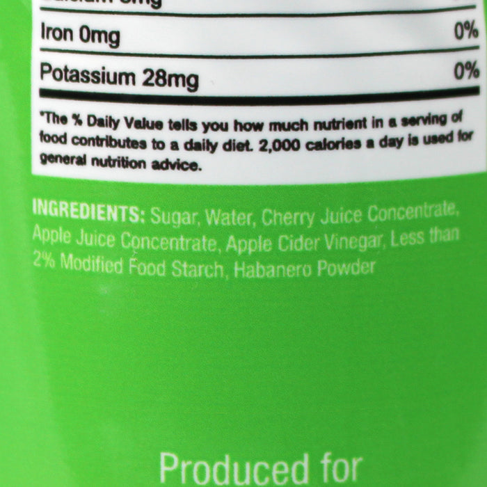 The Real Man Meat 16 Oz Cherry Apple Habanero BBQ Glaze 11020-ManMeat