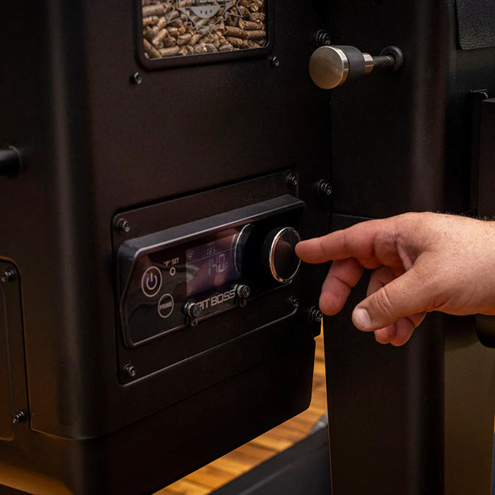 Pit Boss Navigator 850 Pellet Grill Bluetooth 30Lb Hopper 932 Sq In PB850M 11111