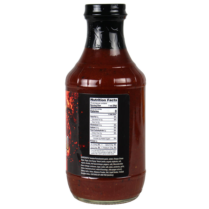 CaJohns Trinidad Scorpion BBQ Sauce 16 Oz Extreme Heat 1476