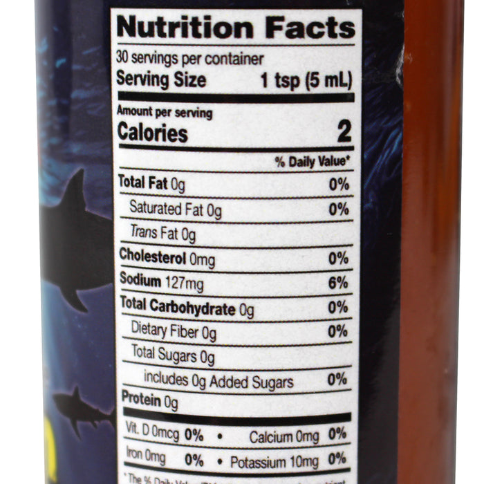 Sharkbite Great White Garlic Hot Sauce 5 Oz Habanero Pepper 1904