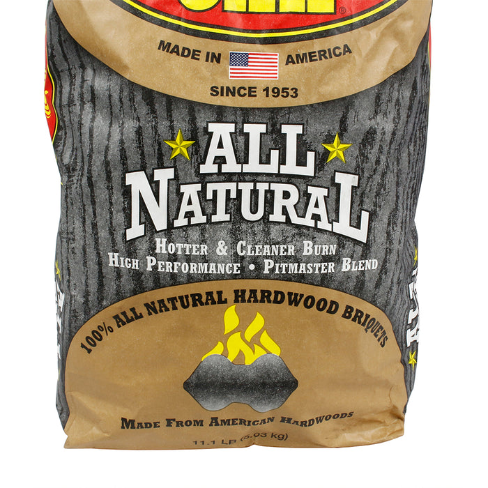 Royal Oak All Natural Briquettes Premium Hardwood Charcoal BBQ Smokers 11.1 lb