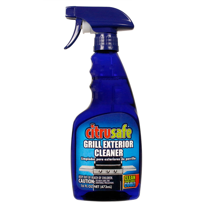 Citrusafe Exterior Grill Cleaning Spray Non-Toxic Safe Streak Free 16 Fl Oz