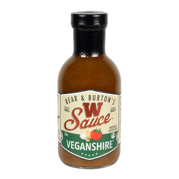 Bear & Burton's W Sauce Veganshire Worcestershire Gluten-Free Small Batch 13 Oz