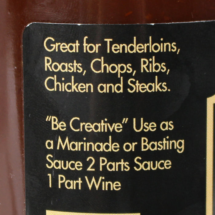 Ole Ray's Blackberry Wine Barbecue and Cooking Sauce 12 Oz 3759