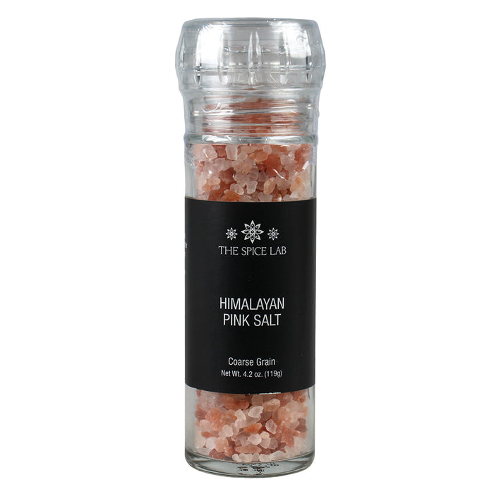 The Spice Lab Himalayan Pink Coarse Salt Grinder 4.2 Oz Gluten Free 4027-GG1-GRO