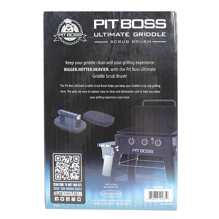 Pit Boss Ultimate Griddle Cleaning Scrub Brush Ultimate Griddle Collection 40935