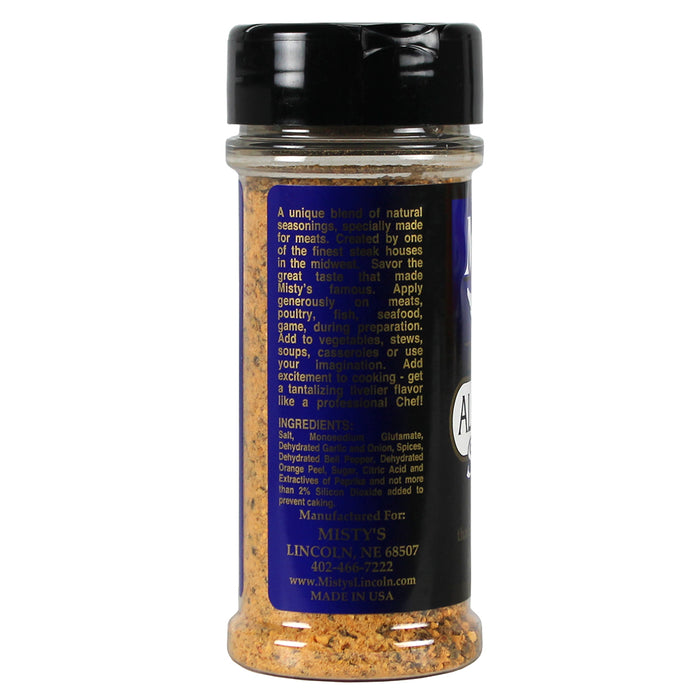 Misty's Steakhouse All Purpose Seasoning 4 Oz Made for Meats Gluten Free