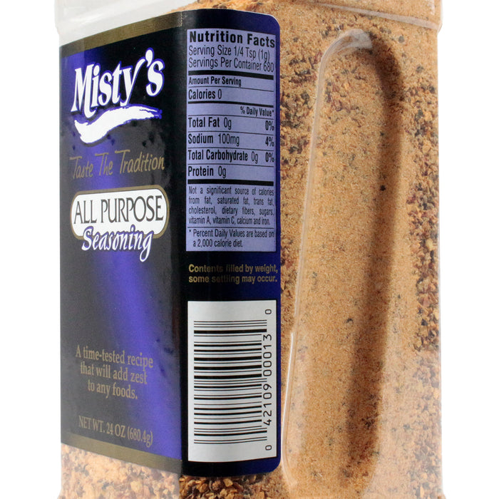 Misty's Steakhouse All Purpose Seasoning Made for Meat Gluten Free 24 Ounces