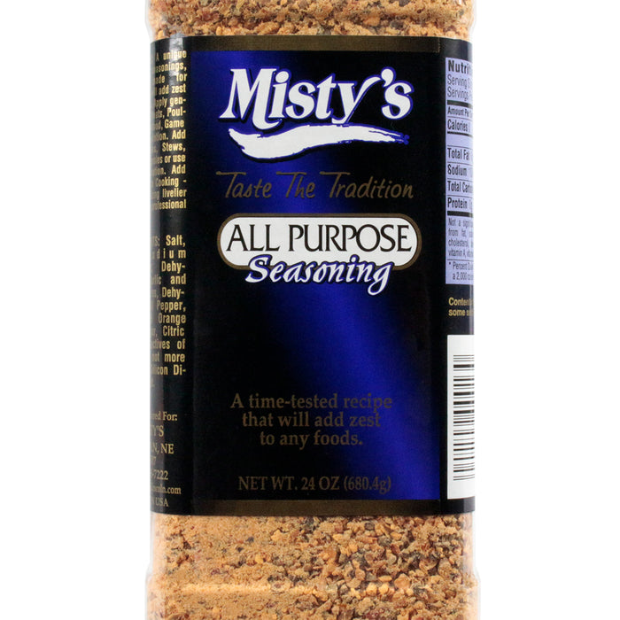 Misty's Steakhouse All Purpose Seasoning Made for Meat Gluten Free 24 Ounces