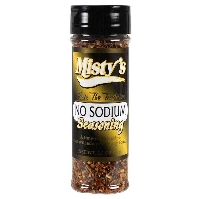 Misty's All Purpose No Sodium Seasoning 2.5 Oz Red Pepper Garlic 4210900021