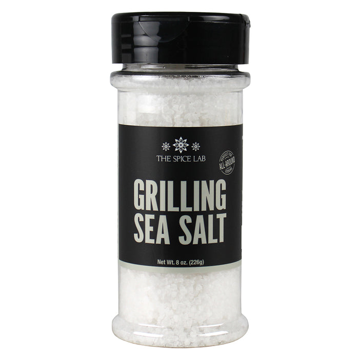 The Spice Lab Grilling Sea Salt 8 Oz Gluten Free Kosher Non GMO 4298-PJ4-GRO