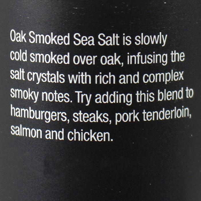 The Spice Lab Oak Smoked Coarse Sea Salt Grinder 4.3 Oz Gluten Free 4306-GG1-GRO