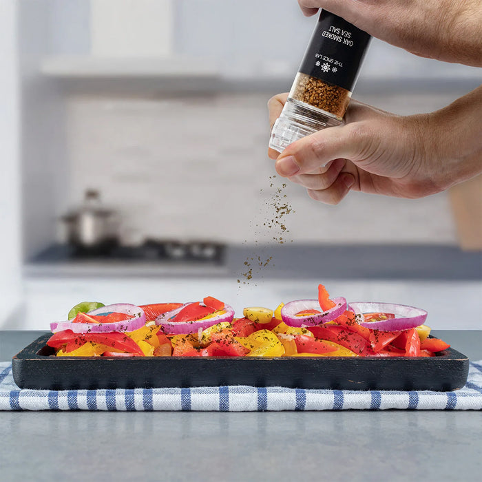 The Spice Lab Oak Smoked Coarse Sea Salt Grinder 4.3 Oz Gluten Free 4306-GG1-GRO