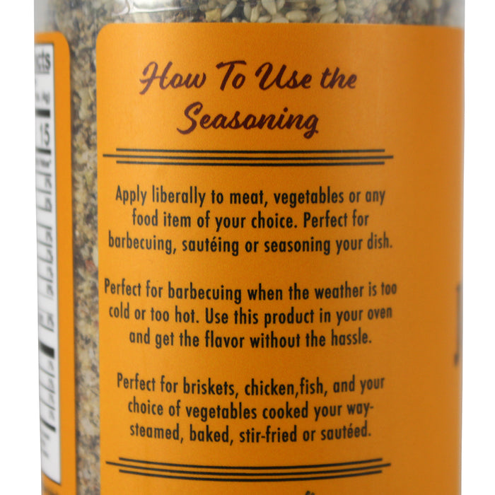 John Henry's Aloha Chicken & Fish Rub Blend Ginger Sesame Garlic 10.5 Oz Bottle