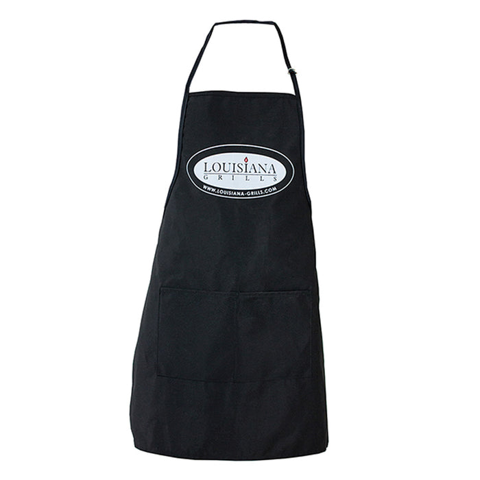 Louisiana Grills Apron with Large Pockets Adjustable Strap Black 58009