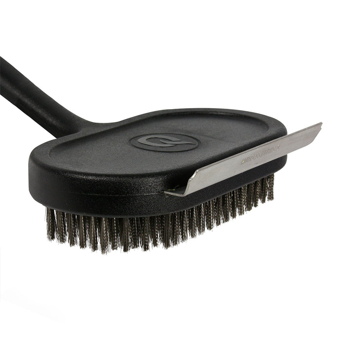 Mr Bar-B-Q Oversized Grill Brush & Scraper Stainless Steel Bristles & Soft Grip