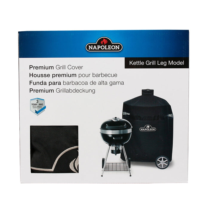 Napoleon Premium Cover For Kettle Grill Leg Model Water-Resistant All-Weather