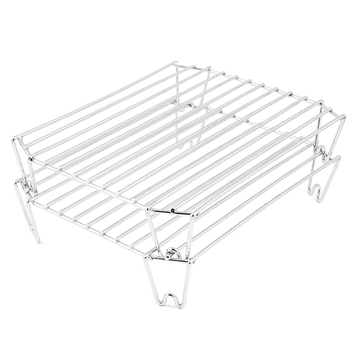 Broiling Grill Rack Broil King Stack-A-Rack Grill Rack Stainless Steel for 63106 Roasting ...
