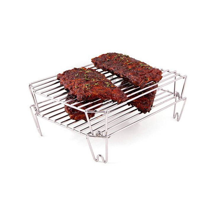 Broil King Stack-A-Rack Grill Rack Stainless Steel for 63106 Roasting Pan 63110