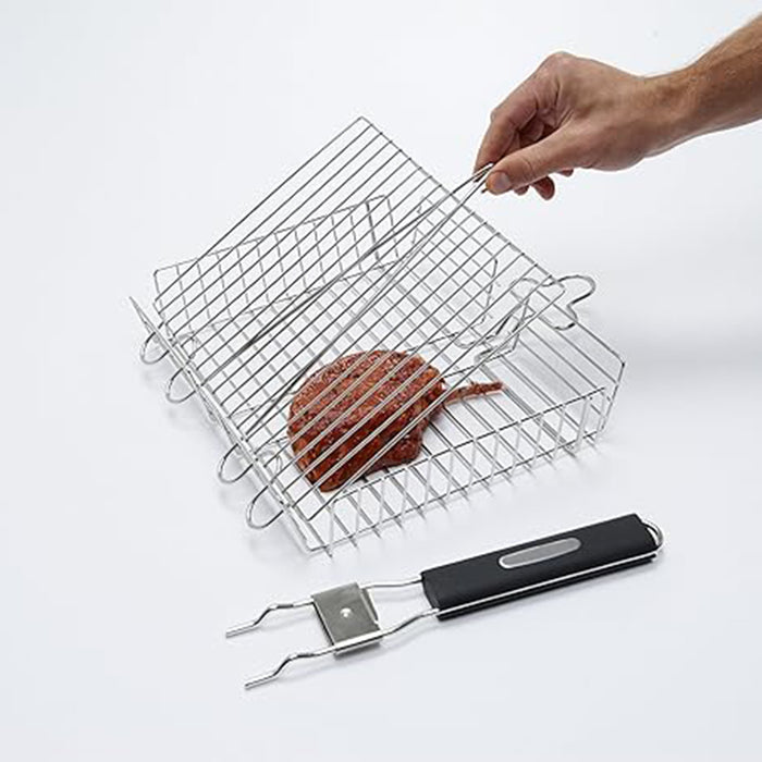 Broil King Grill Basket Detachable Handle Stainless Steel 65070