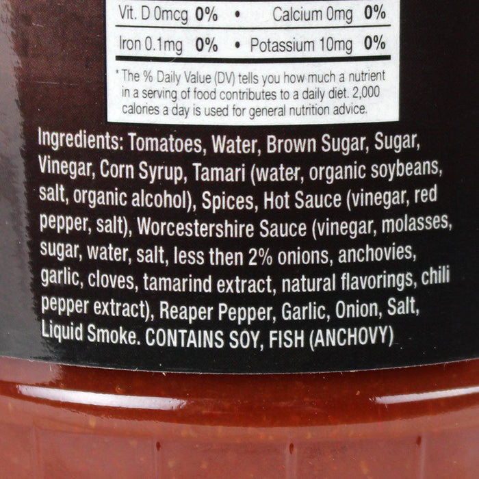 CaJohns The Reaper Barbecue Sauce 16 Oz Carolina Reaper Pepper 6513