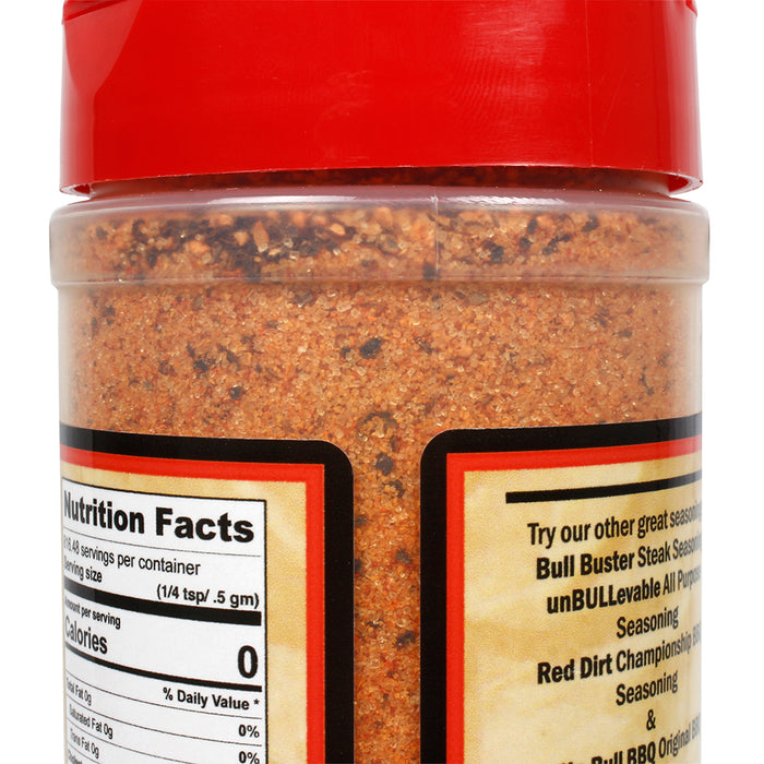 Lotta Bull BBQ Old Family Recipe Rib & Chicken Seasoning Gluten Free 14.4 Oz