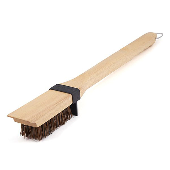 Broil King Grill Brush Heavy Duty Wood Extra Long Palmyra Bristles 65228