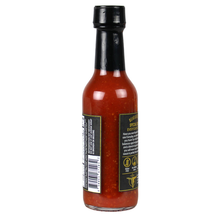 Bear & Burton's Everyday Hot Sauce 5oz Gluten Free All Natural Red Peppers 67203
