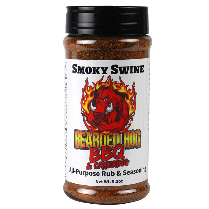 Bearded Hog BBQ Smoky Swine All Purpose Rub & Seasoning 9.3 Oz 694685184089