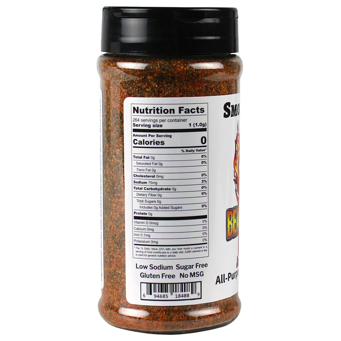Bearded Hog BBQ Smoky Swine All Purpose Rub & Seasoning 9.3 Oz 694685184089