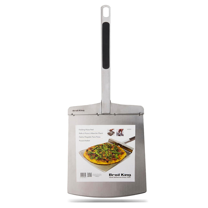 Broil King Pizza Peel Stainless Steel 11.75" Blade w/ Folding Handle 69800