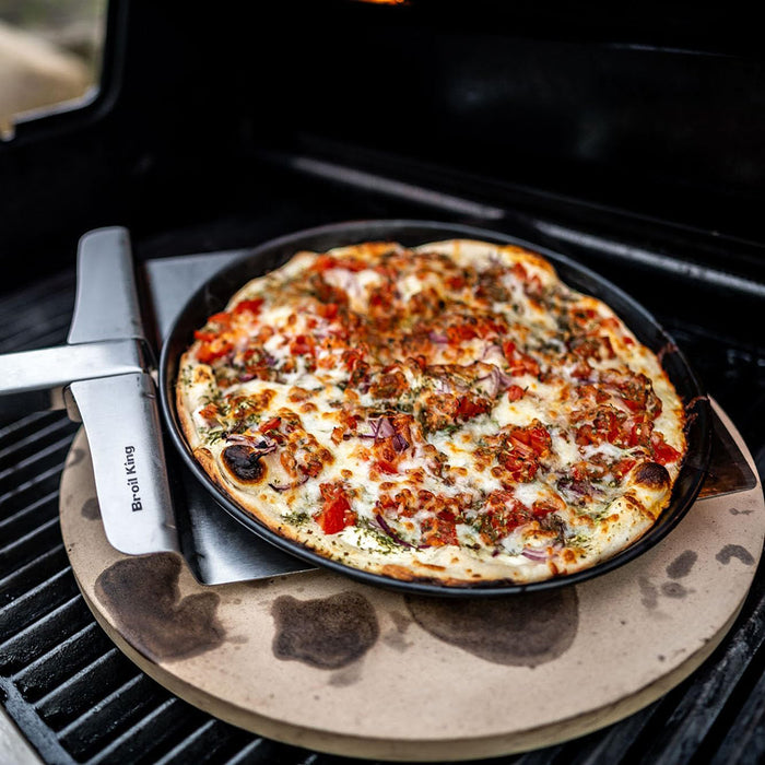 Broil King Pizza Peel Stainless Steel 11.75" Blade w/ Folding Handle 69800