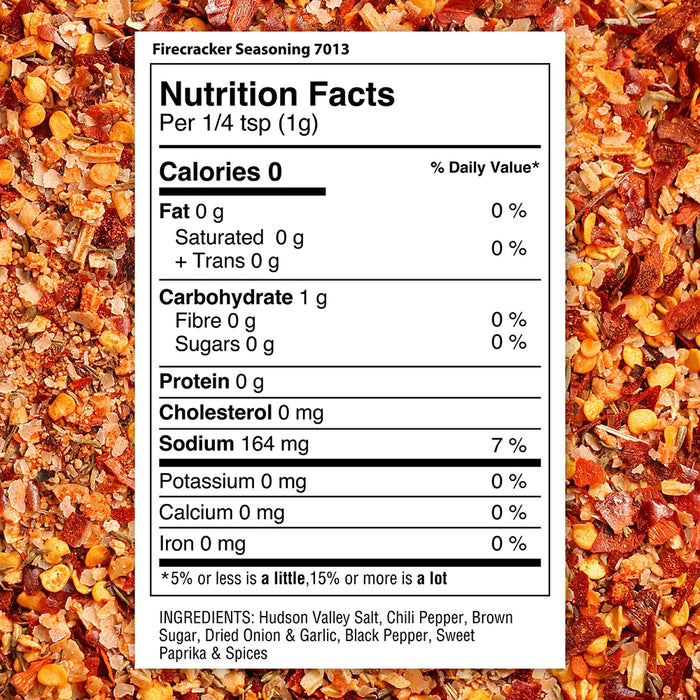 The Spice Lab Firecracker Seasoning 5 Oz Gluten Free Kosher Non GMO 7013-PJ4-GRO