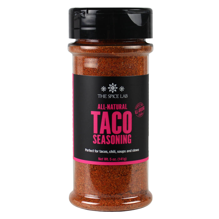 The Spice Lab Taco Seasoning 5 Oz Gluten Free Kosher All Natural 7051-PJ4-STR