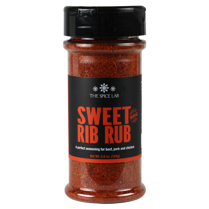 The Spice Lab Sweet Rib Rub 5.8 Oz Gluten Free Kosher All Natural 7062-PJ4-STA