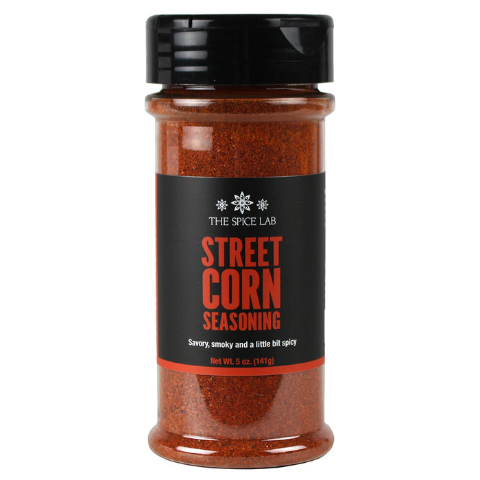The Spice Lab Street Corn Seasoning 5 Oz Gluten Free Kosher Non GMO 7138-PJ4-STR