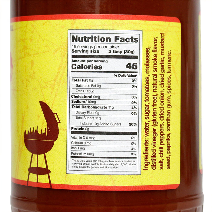 Ozark Original BBQ Sauce Country Recipe Gluten Free No MSG No HFCS 19 Ounce