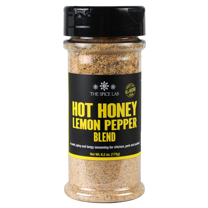 The Spice Lab Hot Honey Lemon Pepper Blend 6.2 Oz Gluten Free 7375-PJ4-GRO