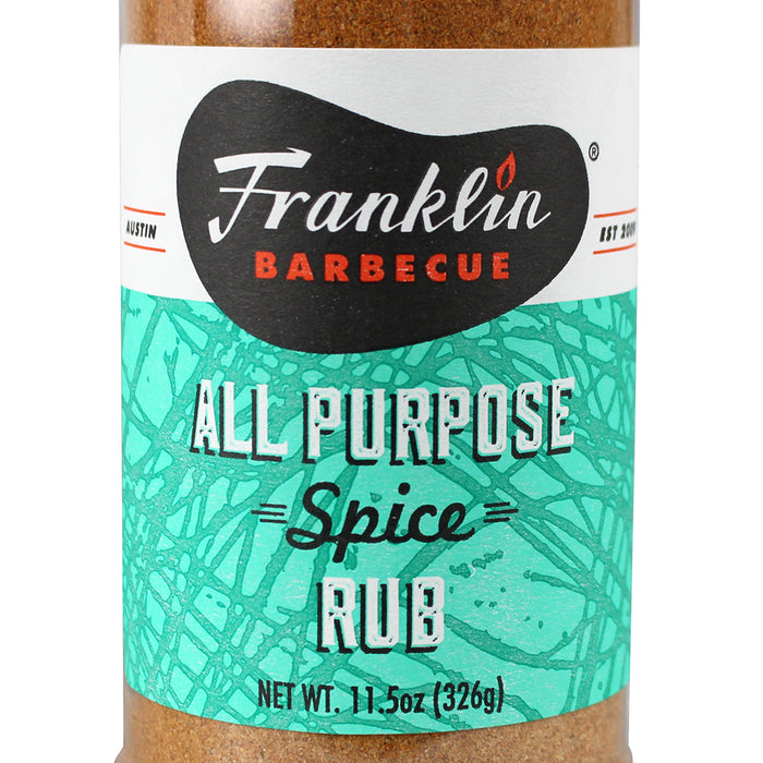 Franklin All Purpose Spice Rub 11.5 Oz Gluten Free 86000533803