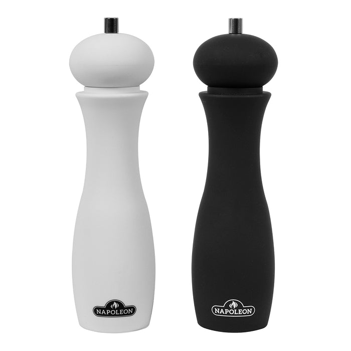 Napoleon Salt and Pepper Grinder Set With Adjustable Grinder Size & Soft Grip