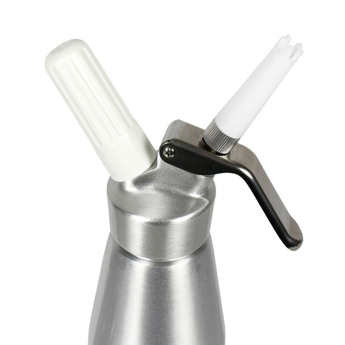 Chef Master 2 Pint Whipped Cream Dispenser Professional Grade Stainless Steel